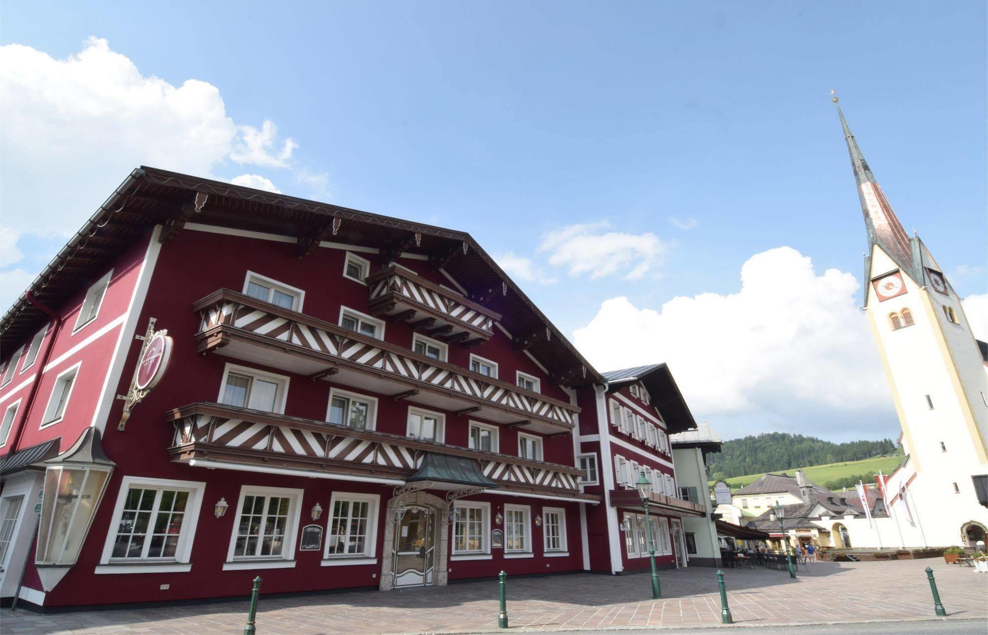 Hotel Der Abtenauer Eksteriør bilde